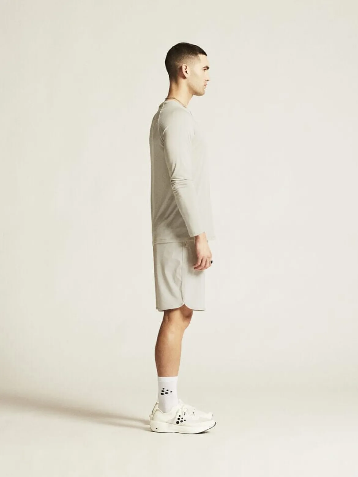 Men's Collective Bi-Blend Longsleeve Tee - Cloud