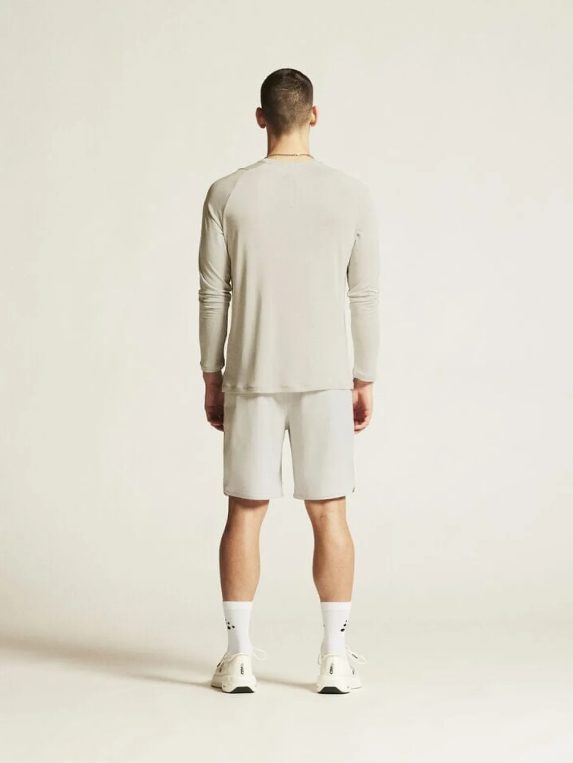 Men's Collective Bi-Blend Longsleeve Tee - Cloud