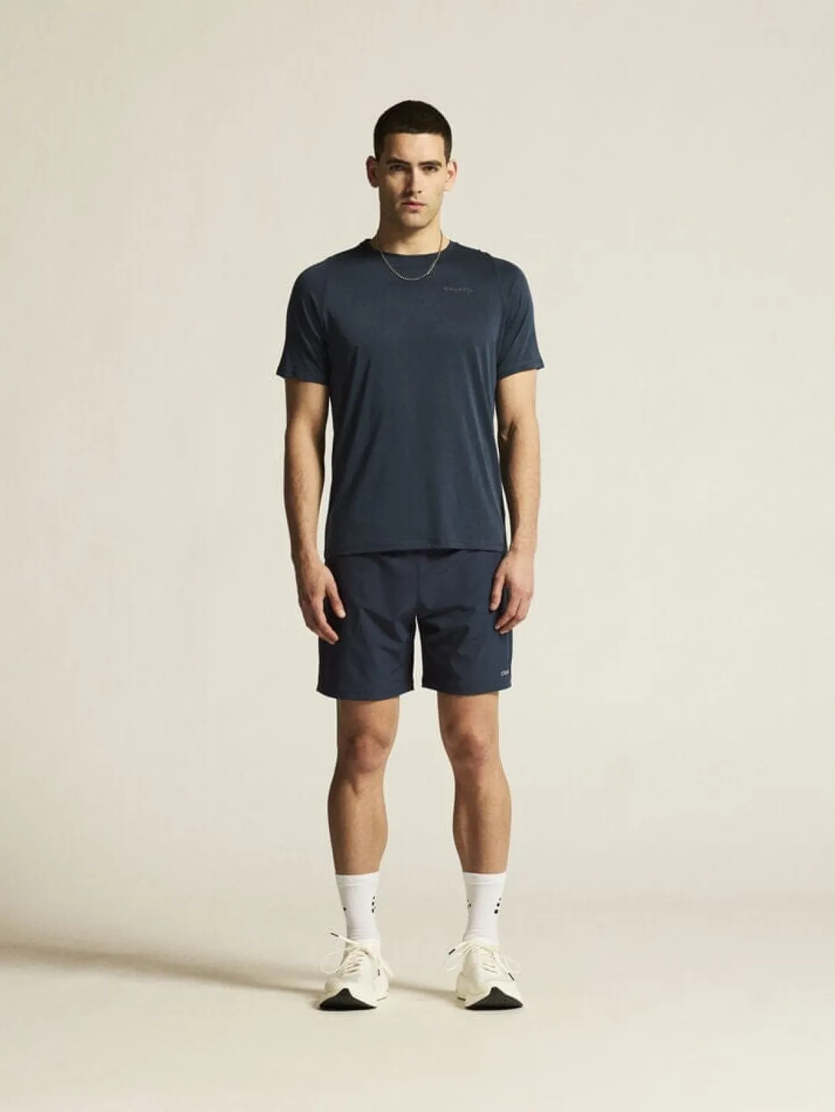 Men's Collective Bi-Blend SS Tee - BLAZE-BLAZE