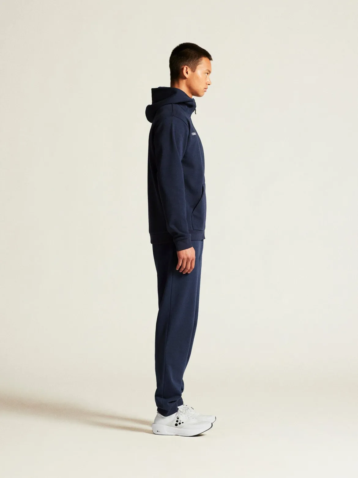 Men's Community 2.0 Logo Full-Zip Hoodie - Navy