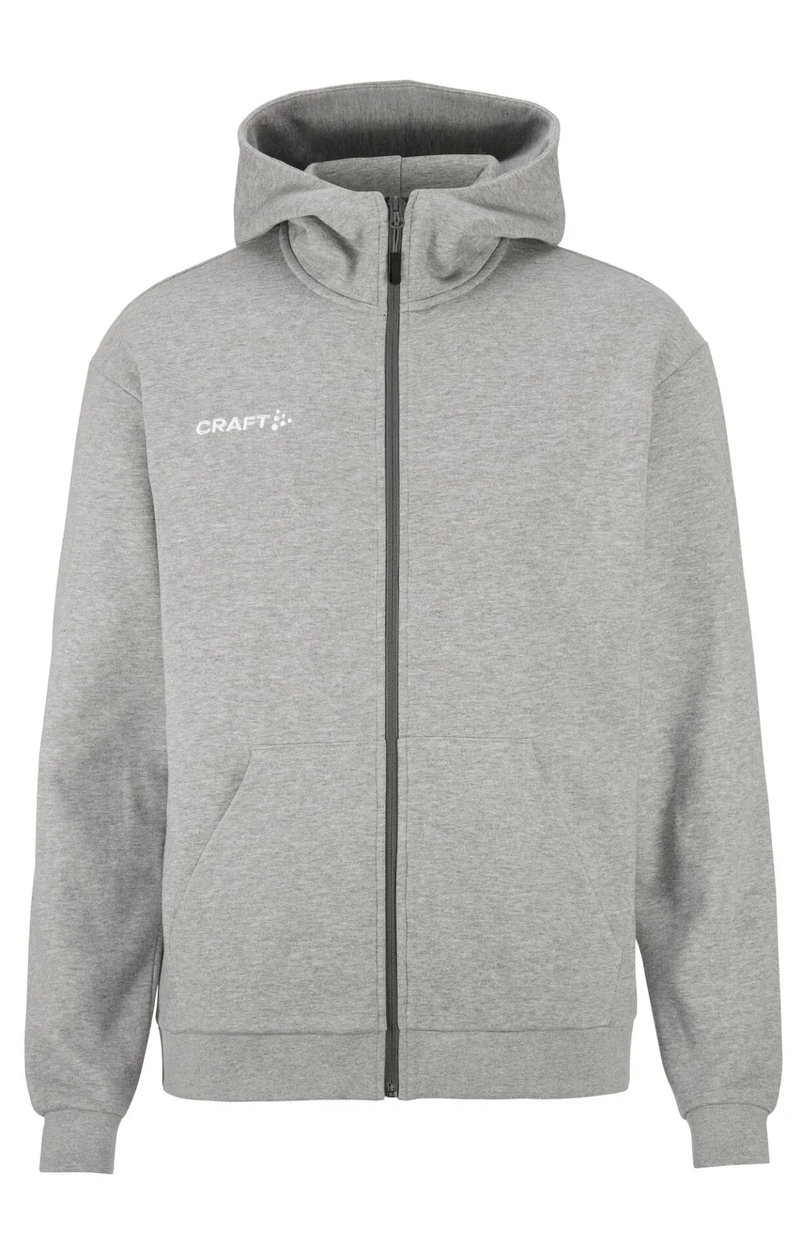 Men's Community 2.0 Logo Full-Zip Hoodie - Grey Melange