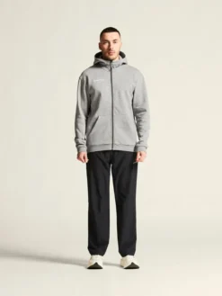 Men's Community 2.0 Logo Full-Zip Hoodie - Grey Melange