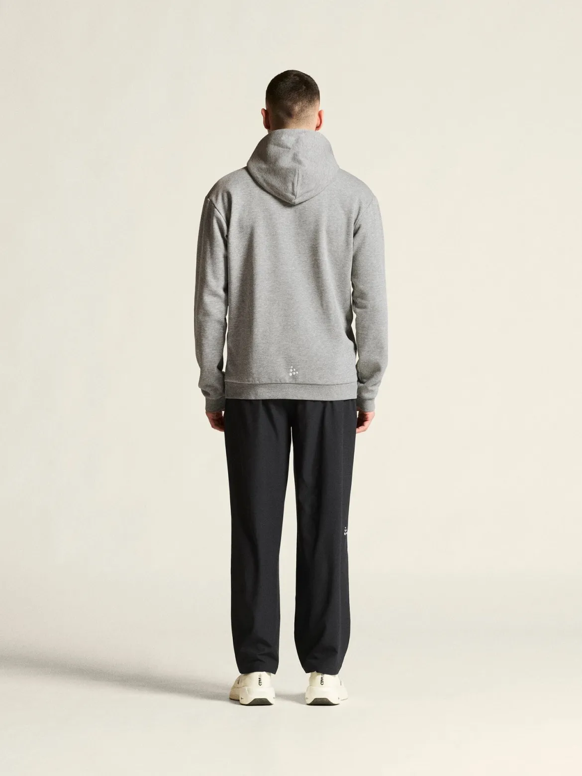 Men's Community 2.0 Logo Full-Zip Hoodie - Grey Melange
