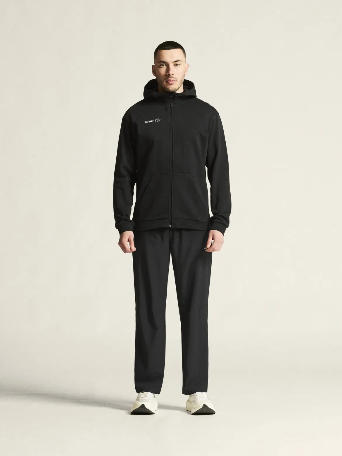 Men's Community 2.0 Logo Full-Zip Hoodie - Black