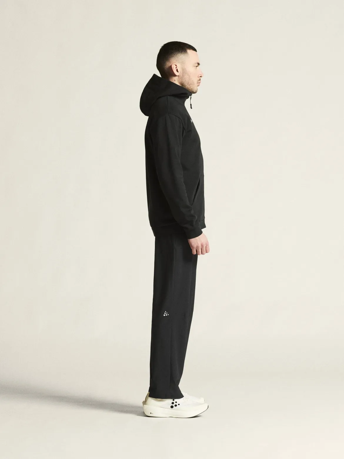 Men's Community 2.0 Logo Full-Zip Hoodie - Black