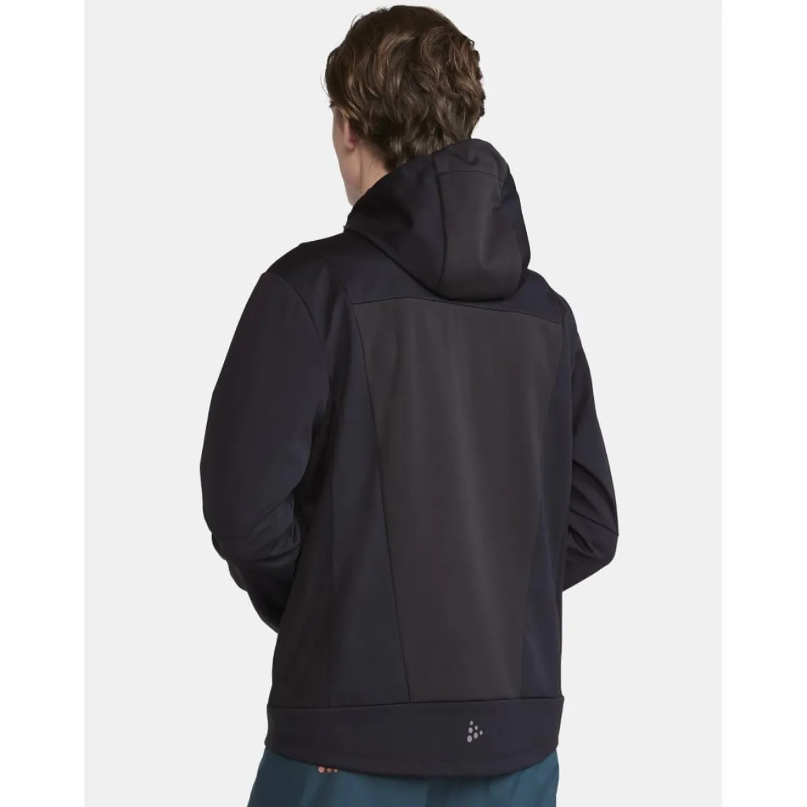 Men's Core Backcountry Hood Jacket - BLACK-SLATE