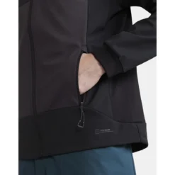 Men's Core Backcountry Hood Jacket - BLACK-SLATE