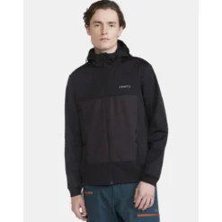 Men's Core Backcountry Hood Jacket - BLACK-SLATE