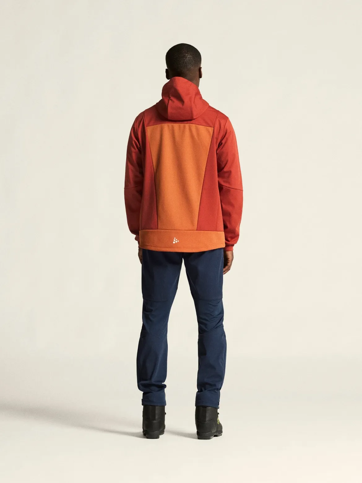 Men's Core Backcountry Hood Jacket - Ochre/Buff