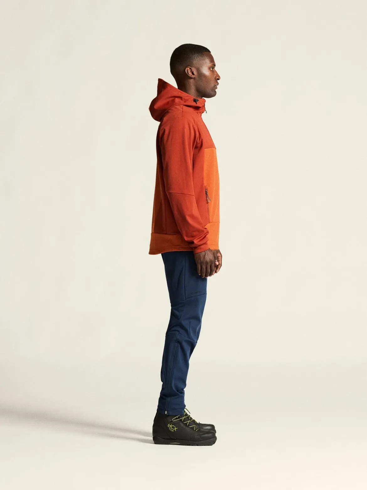 Men's Core Backcountry Hood Jacket - Ochre/Buff