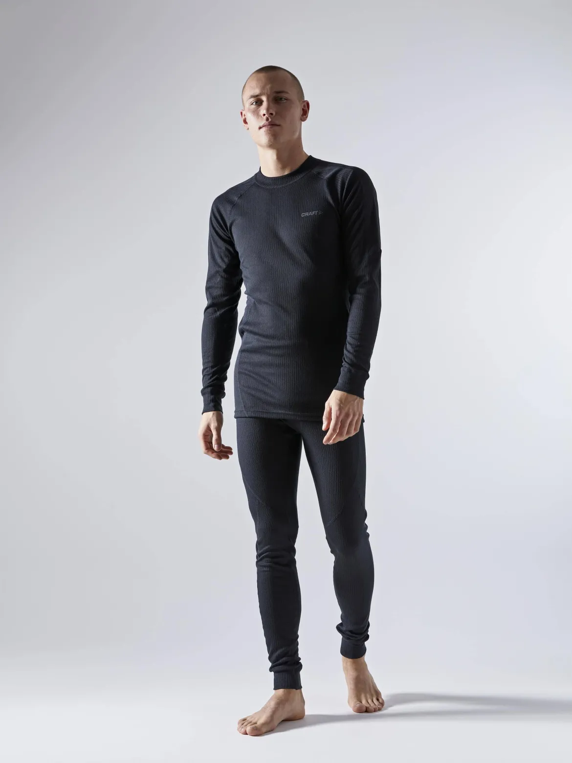 Men's Core Dry Baselayer Set - Black