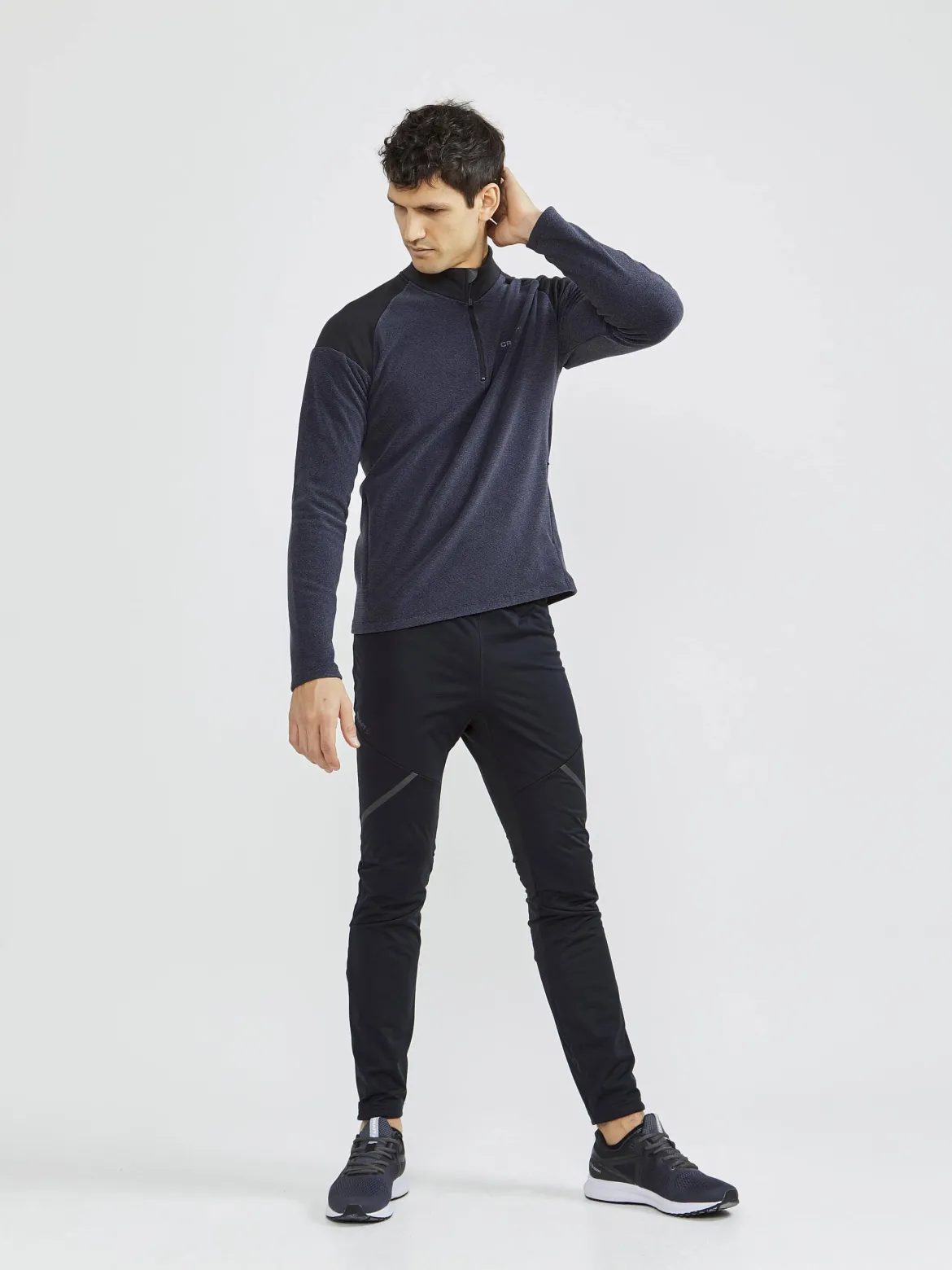 Men's Core Edge Thermal Midlayer - BLACK/ASPHALT