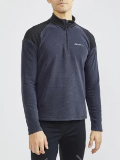 Men's Core Edge Thermal Midlayer - BLACK/ASPHALT