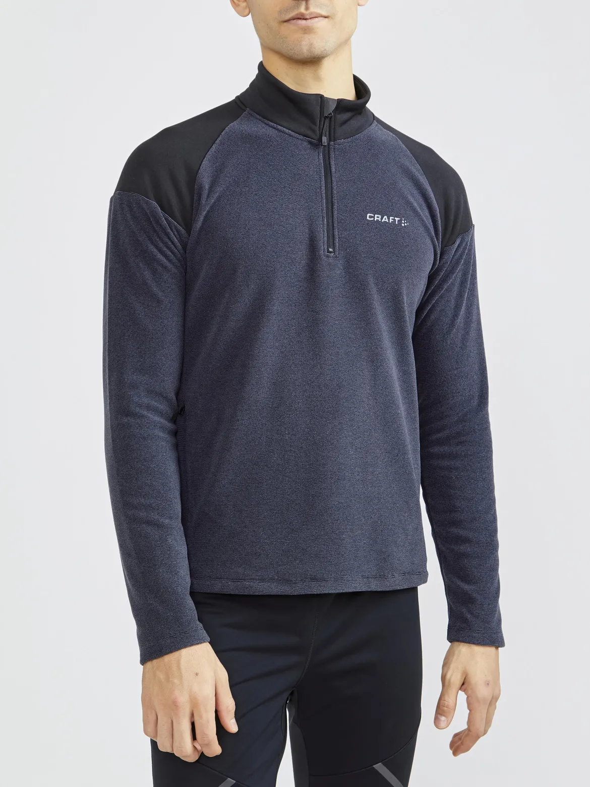 Men's Core Edge Thermal Midlayer - BLACK/ASPHALT