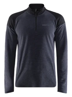 Men's Core Edge Thermal Midlayer - BLACK/ASPHALT