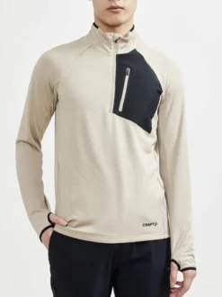 Men's Core Trim Thermal Midlayer - CROCK-MELANGE