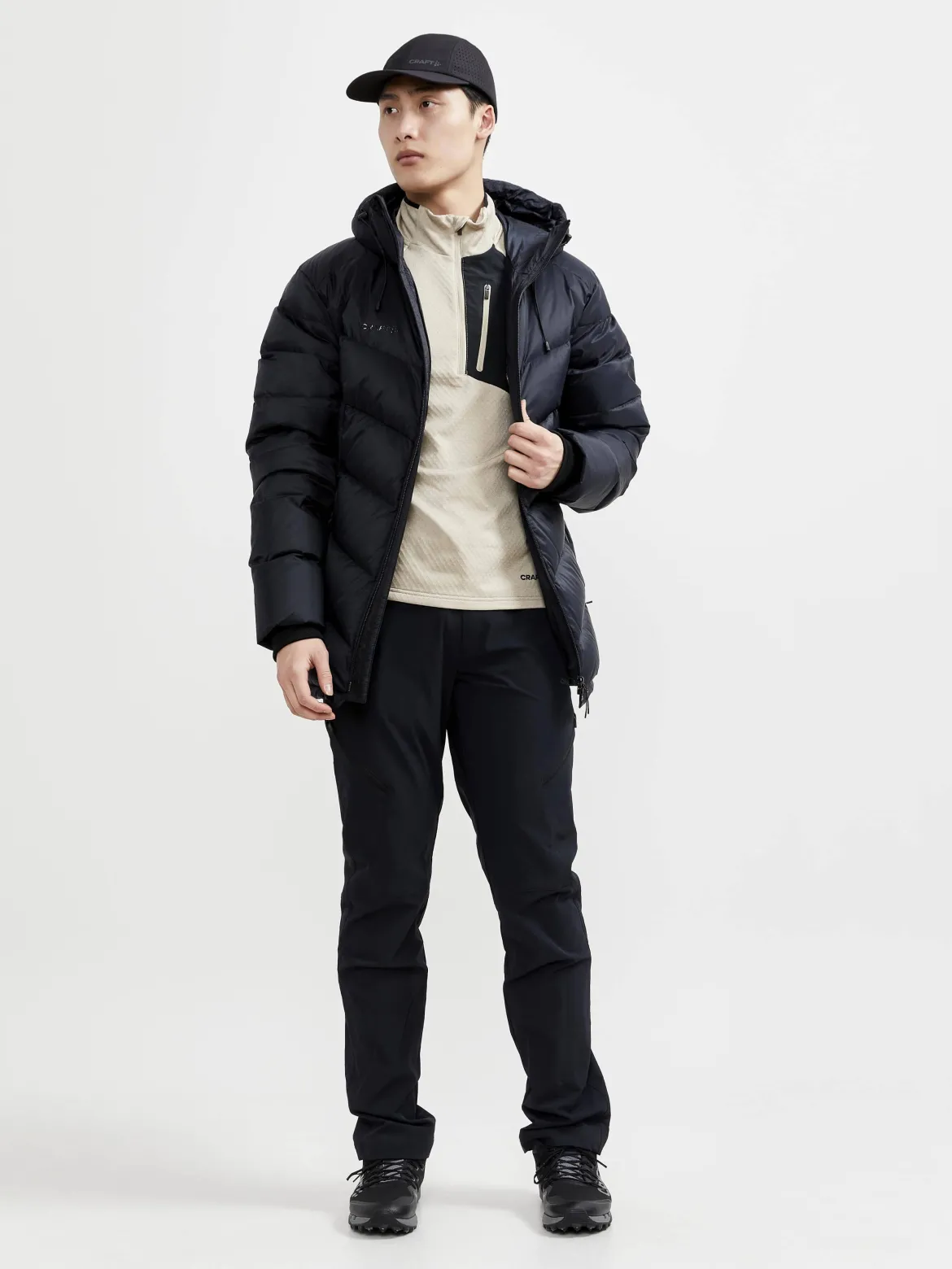 Men's Core Trim Thermal Midlayer - CROCK-MELANGE