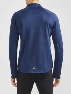 Men's Core Trim Thermal Midlayer - BLAZE MELANGE