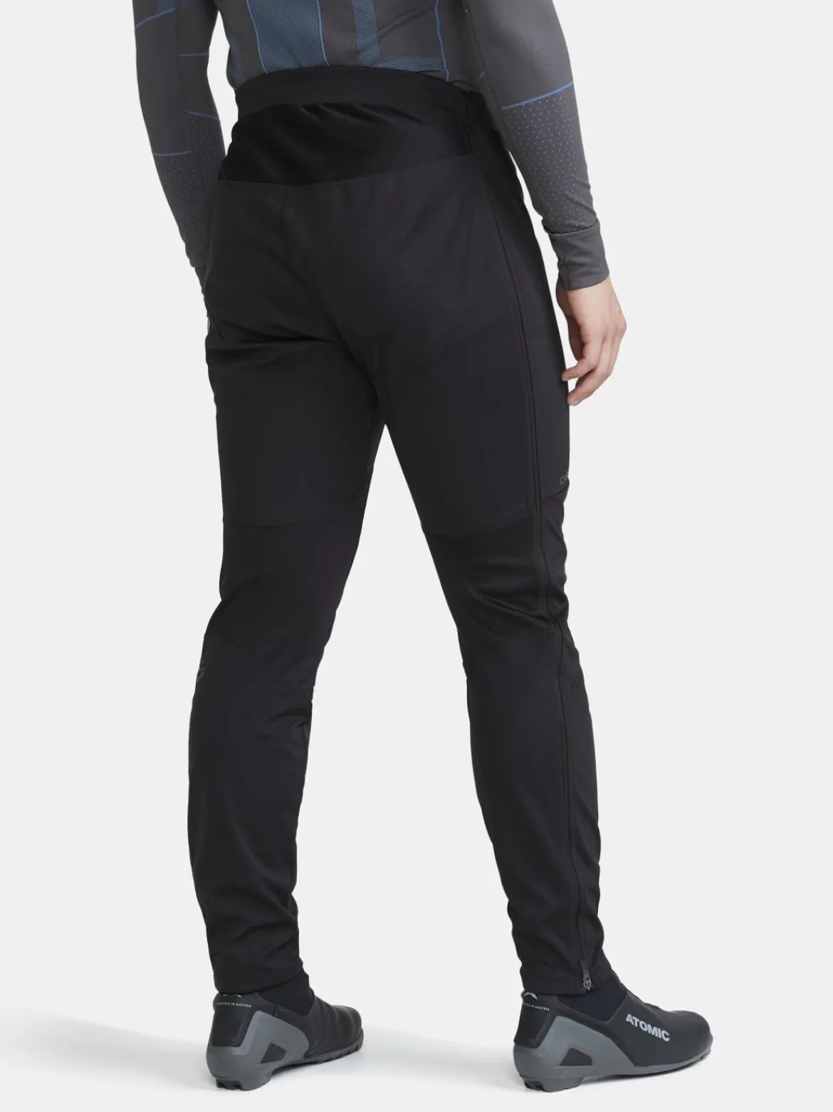 Men's Core XC Training Full-Zip Pants - Black