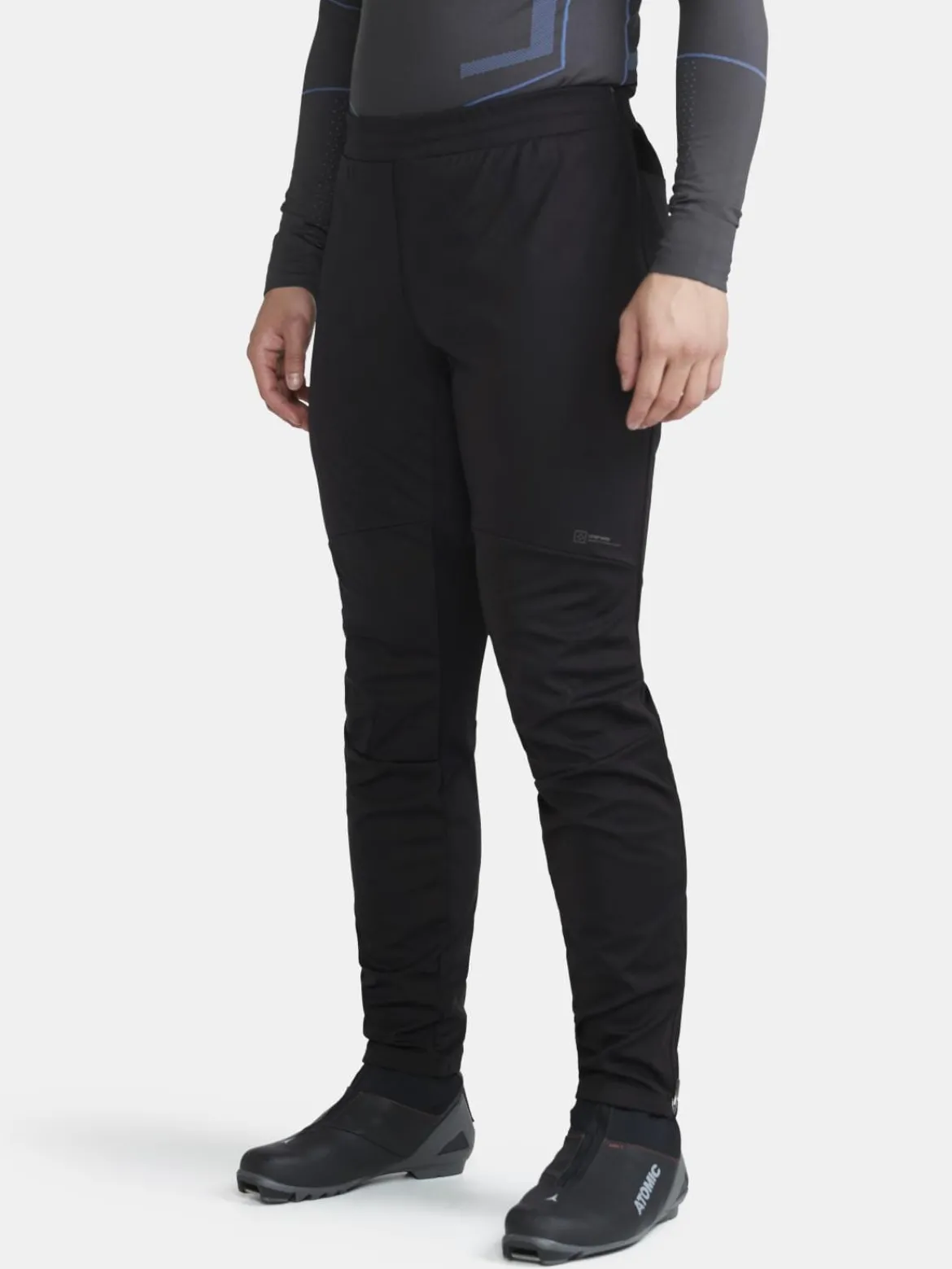 Men's Core XC Training Full-Zip Pants - Black