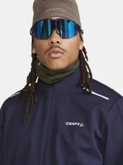 Men's Core XC Training Jacket - Blaze/Tofu