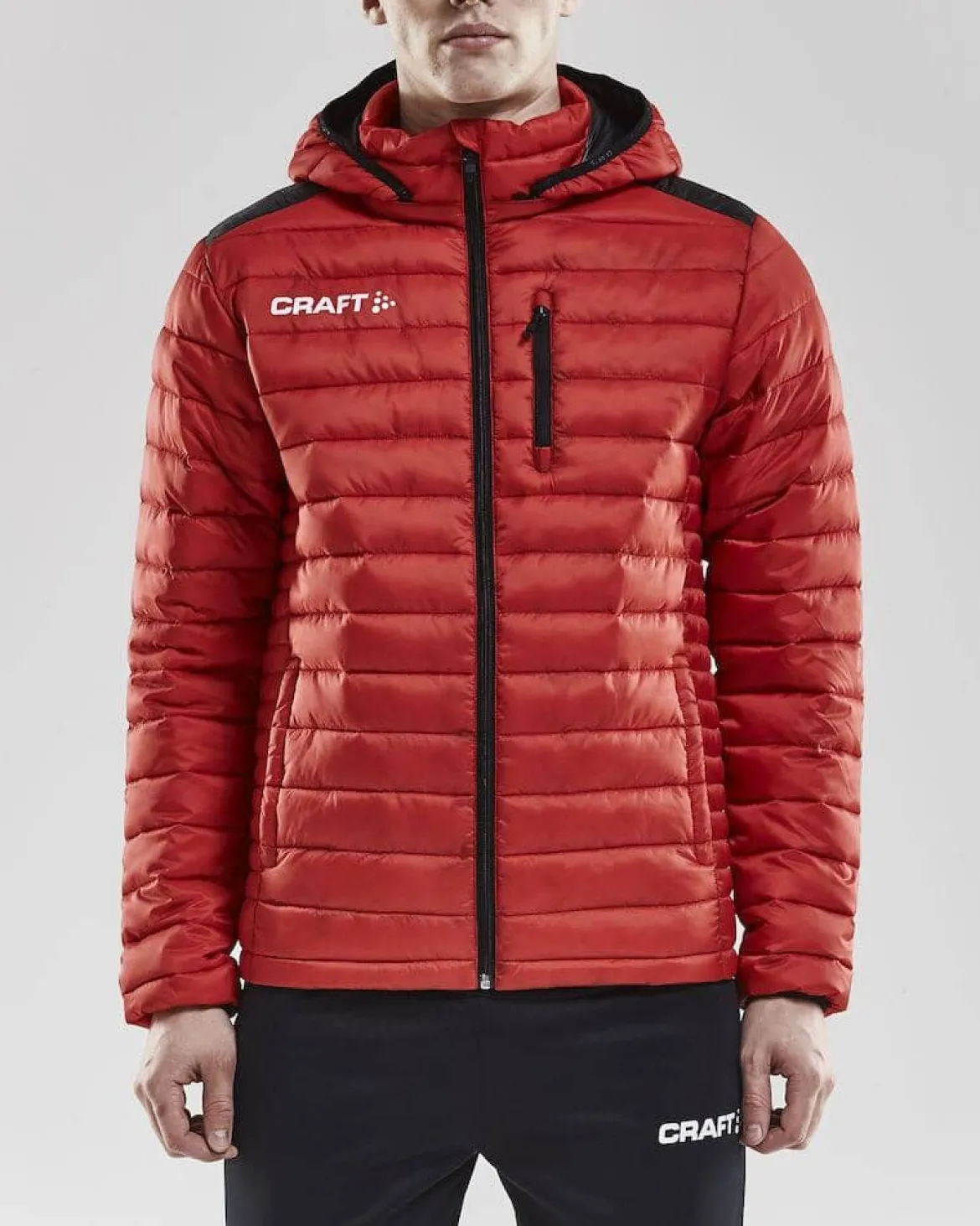 Men's Craft Isolate Jacket - BRIGHT RED