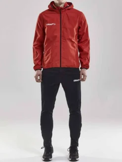 Men's Craft Jacket Rain - BLACK