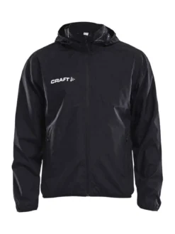 Men's Craft Jacket Rain - BLACK