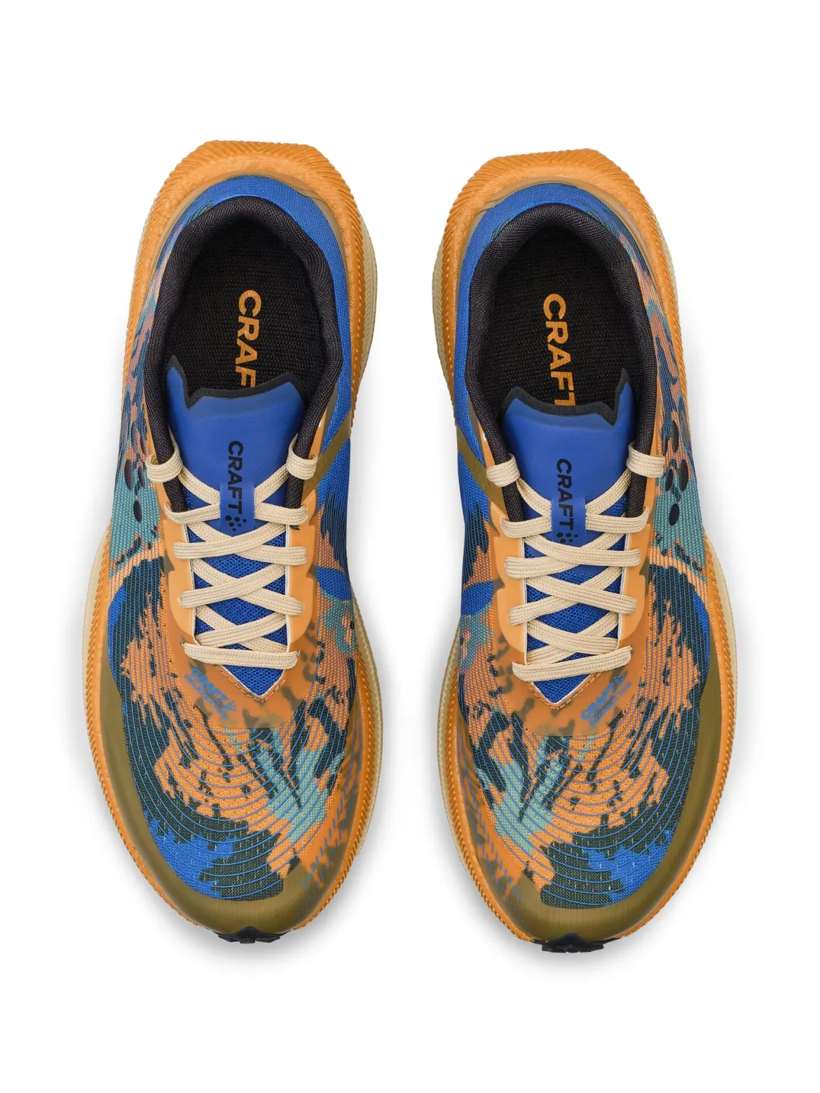 Men's Endurance Trail Running Shoe - ROOTS/MULTI