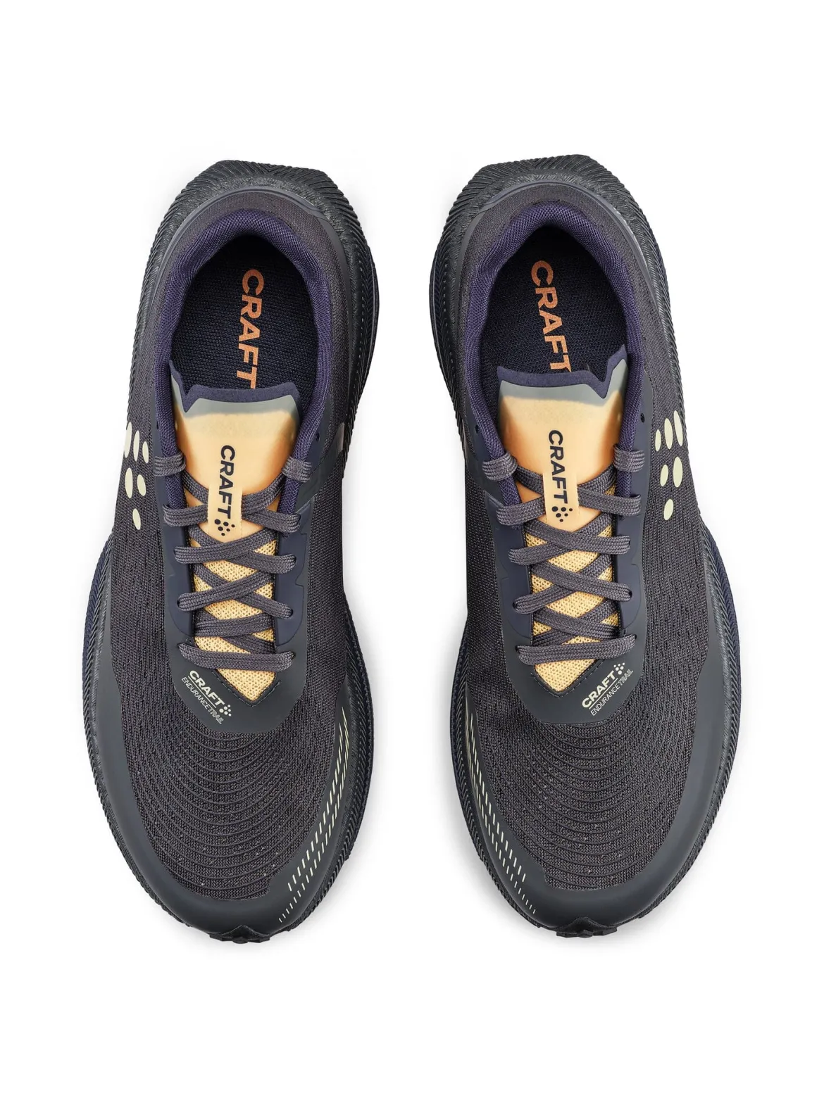 Men's Endurance Trail Running Shoe - ASPHALT/DK NAVY
