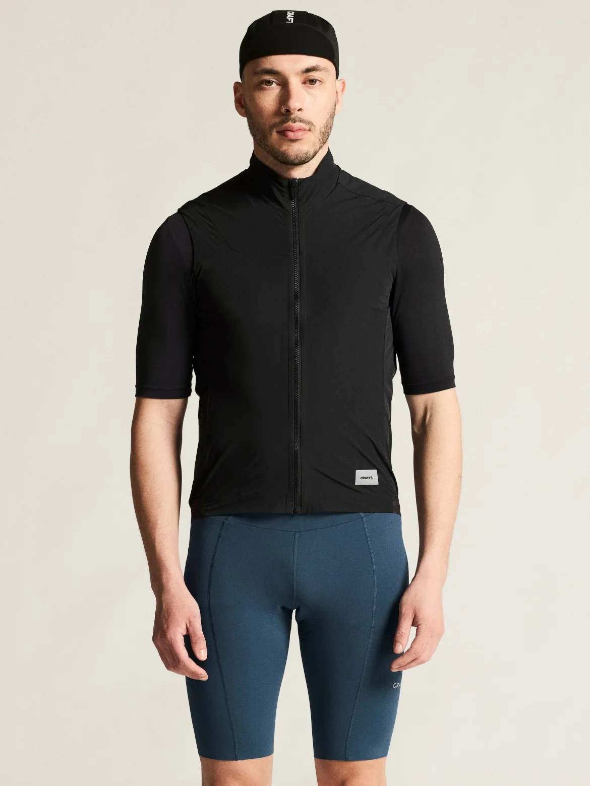 Men's Endur Light Wind Vest - Black