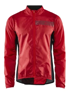 Men's Essence Light Wind Cycling Jacket - BRIGHT RED