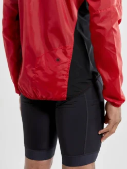 Men's Essence Light Wind Cycling Jacket - BRIGHT RED