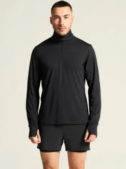 Men's Flow HZ LS - Black Melange