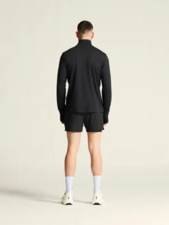 Men's Flow HZ LS - Black Melange
