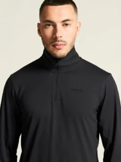 Men's Flow HZ LS - Black Melange