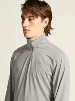 Men's Flow HZ LS - Grey Melange