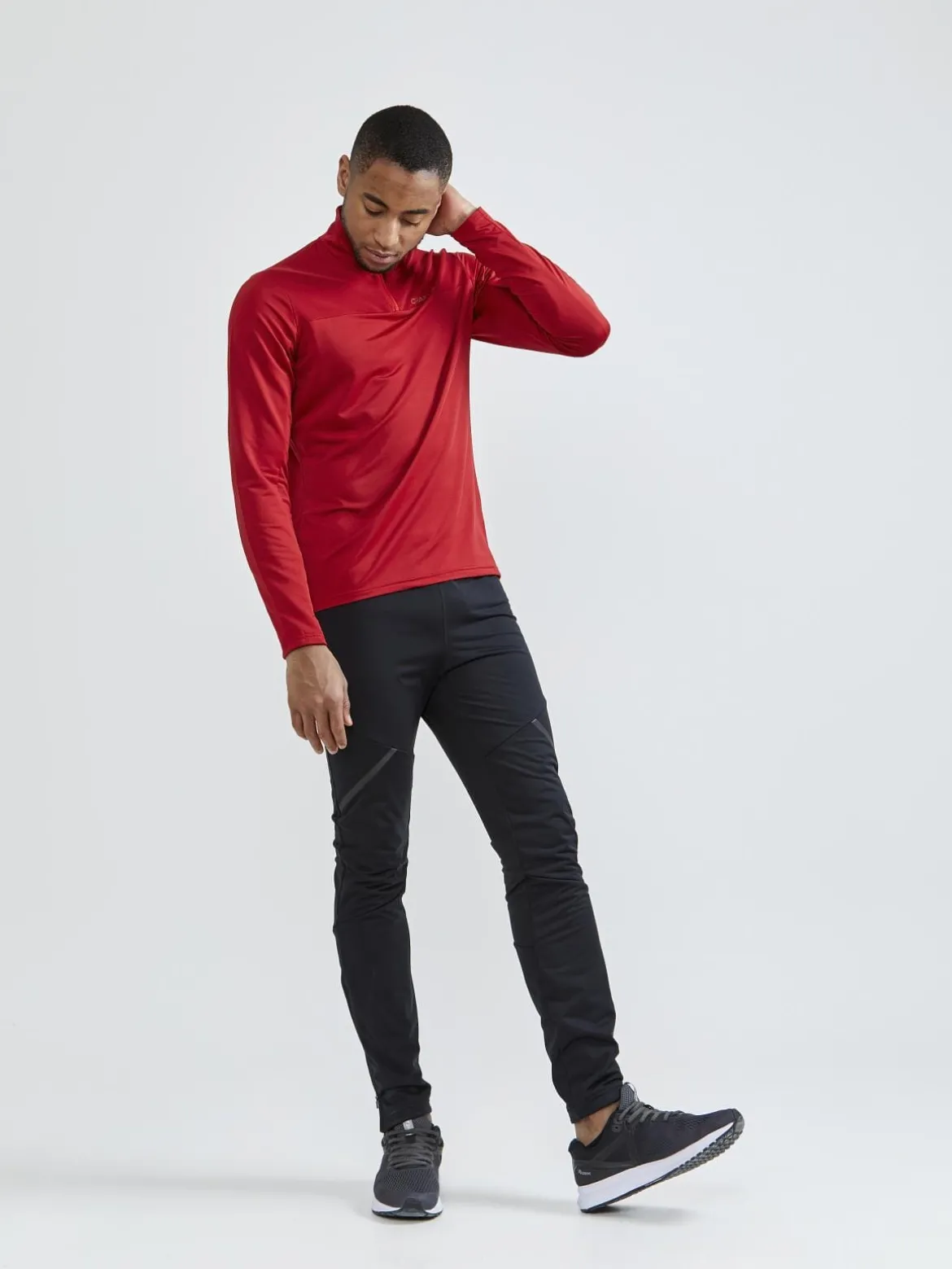 Men's Gain Midlayer - Bright Red
