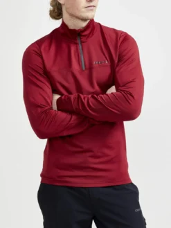 Men's Gain Midlayer - RHUBARB