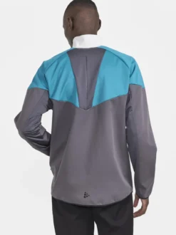 Men's Glide Block Jacket - ASH-DEEP LAKE