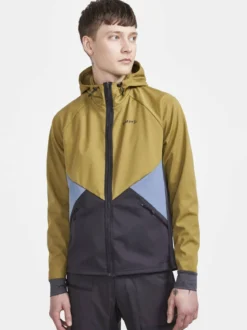 Men's Glide Hood Jacket - ALGAE-SLATE