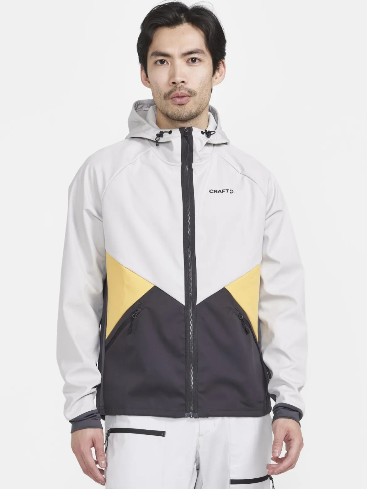 Men's Glide Hood Jacket - ASH-SLATE
