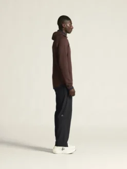 Men's Grid Hood - Prune