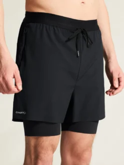 Men's Hypervent 2-In-1 Shorts - Black