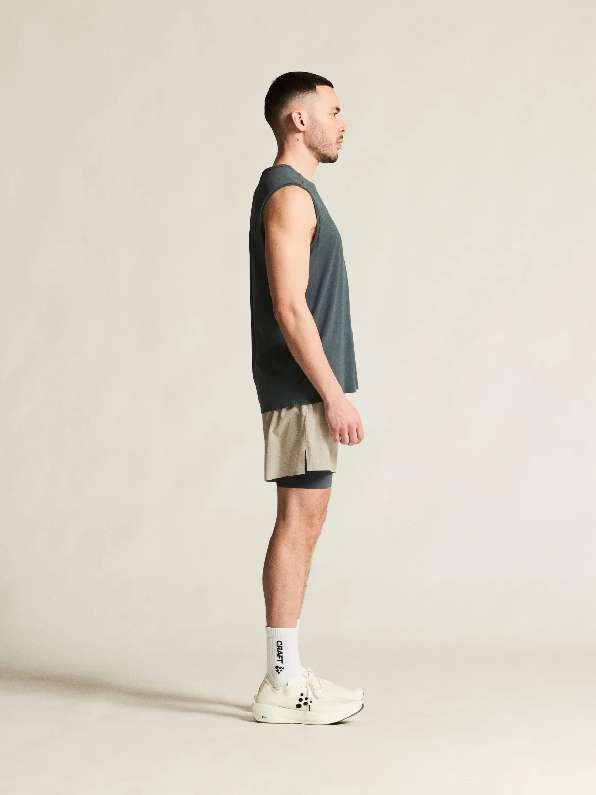 Men's Hypervent 2-In-1 Shorts - Plaster