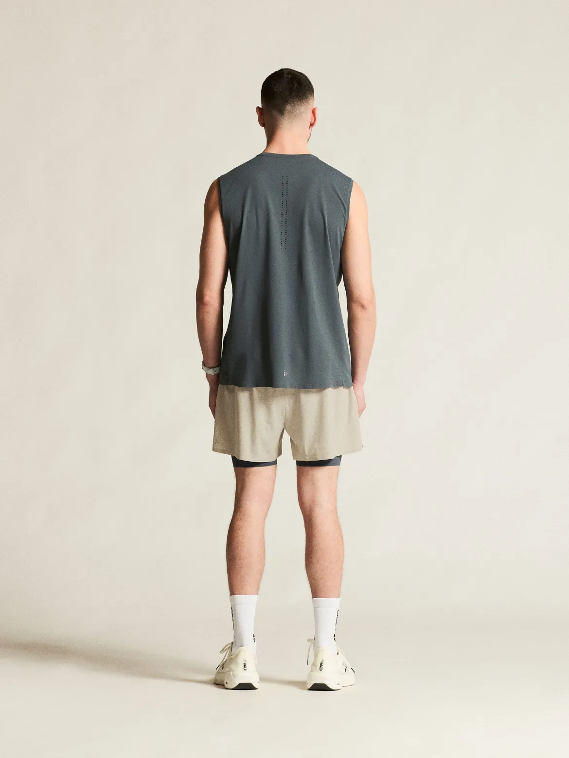 Men's Hypervent 2-In-1 Shorts - Plaster