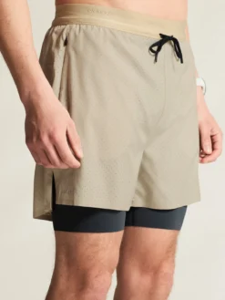 Men's Hypervent 2-In-1 Shorts - Plaster