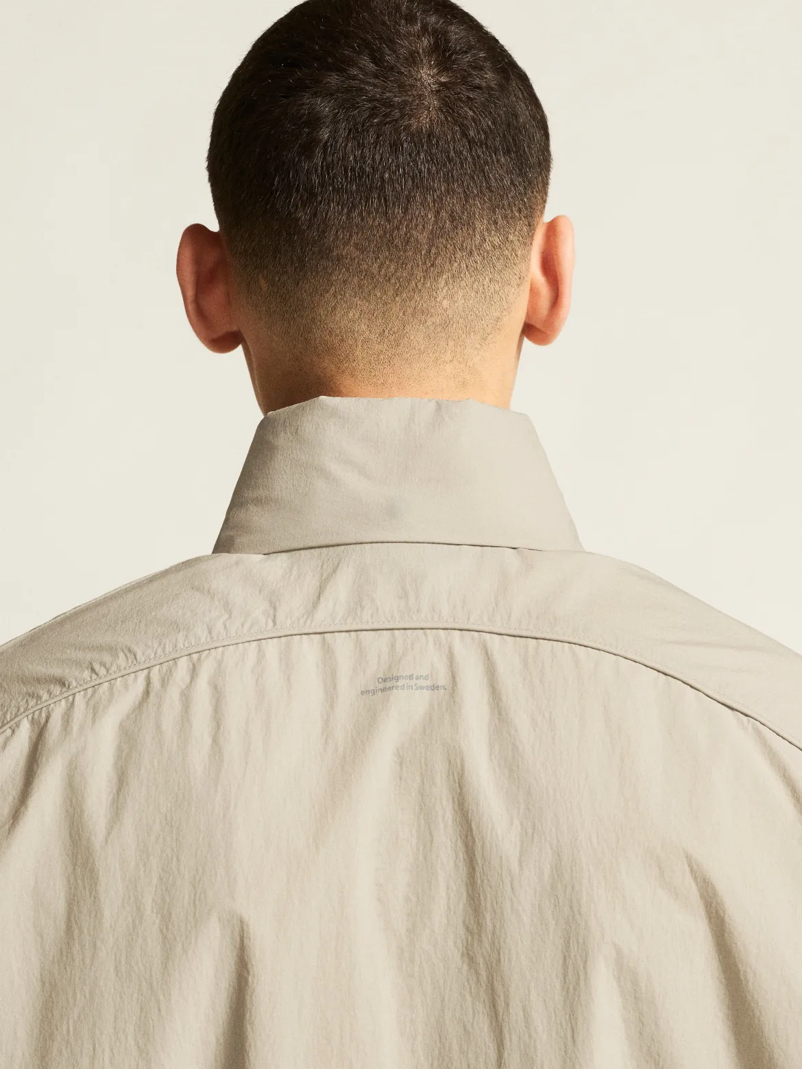 Men's Hypervent Oversized Wind Jacket - Plaster