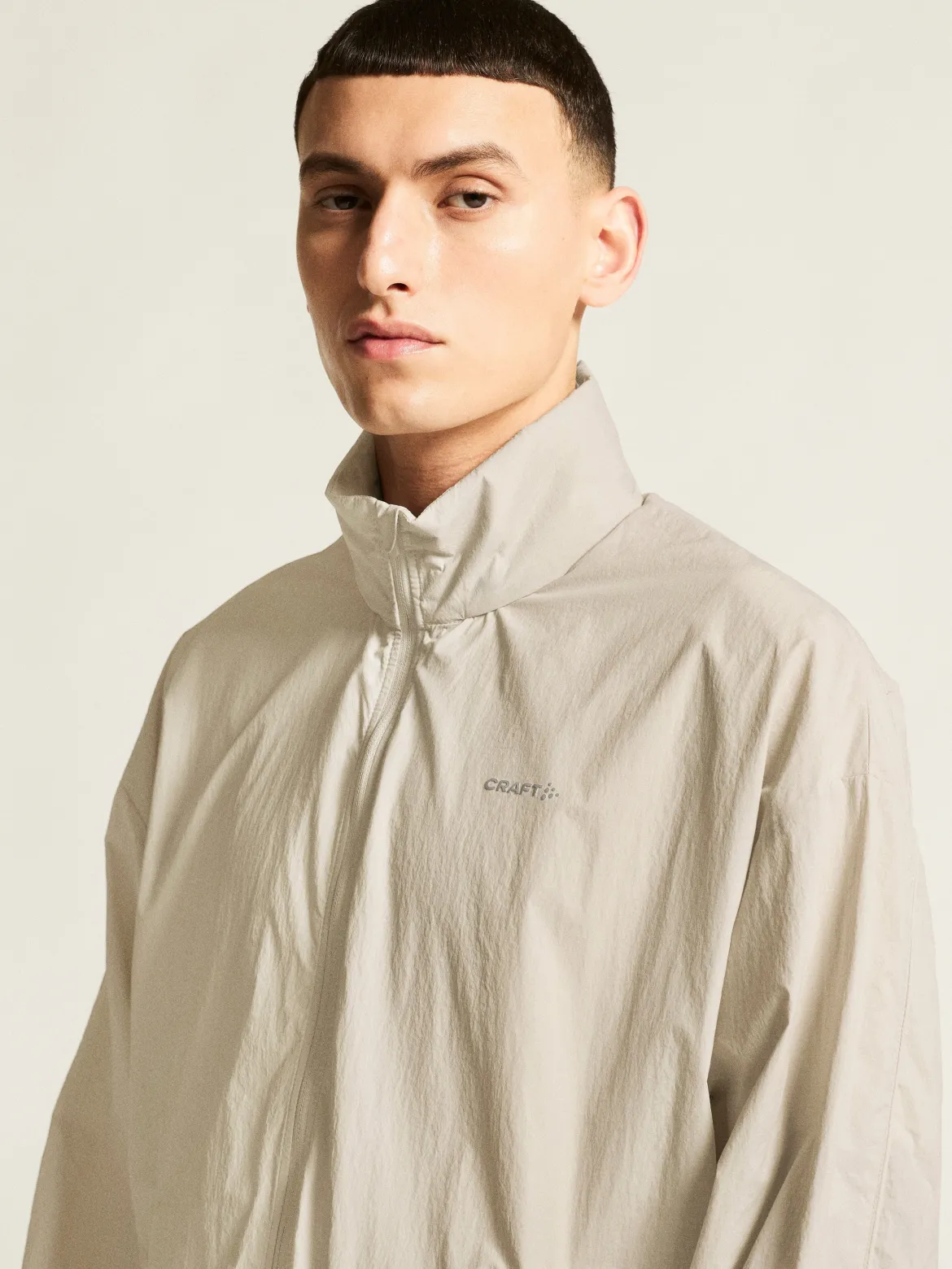 Men's Hypervent Oversized Wind Jacket - Plaster