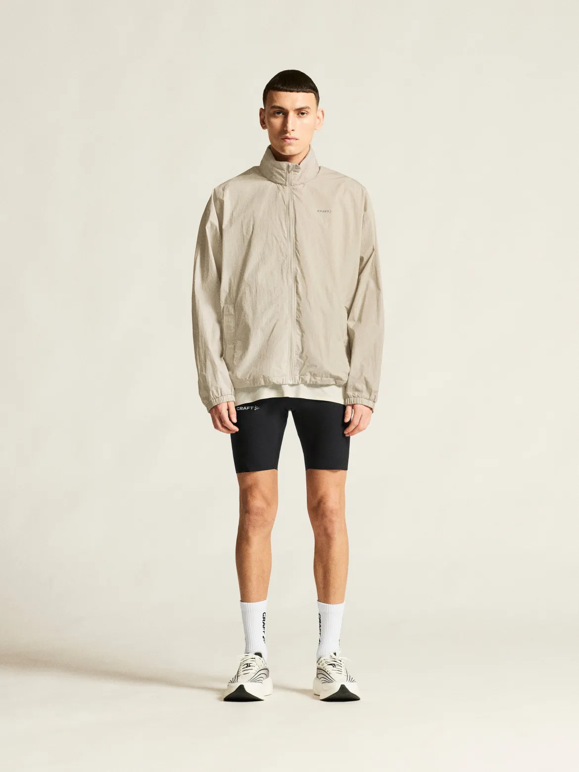 Men's Hypervent Oversized Wind Jacket - Plaster